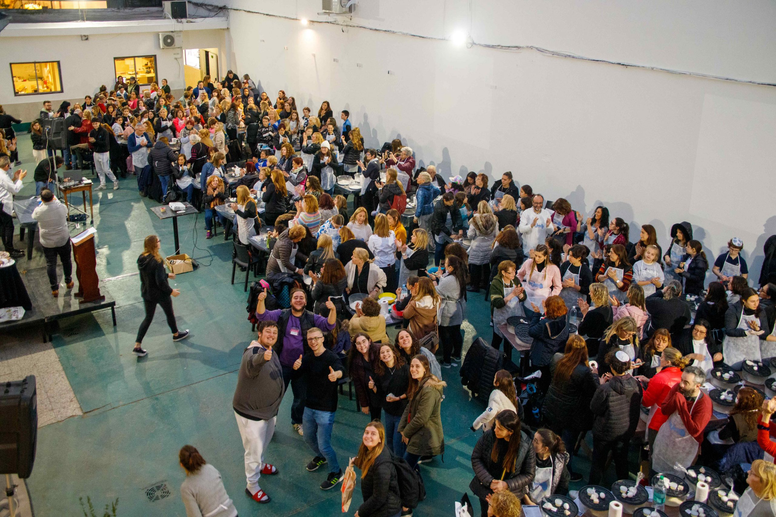 Gran amasado de jala agulá